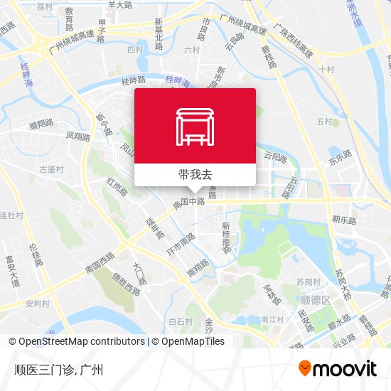 顺医三门诊地图