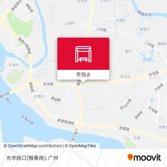 光华路口(顺番路)地图