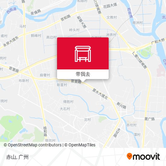 赤山地图