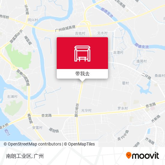 南朗工业区地图
