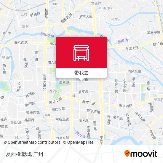 夏西橡塑城地图