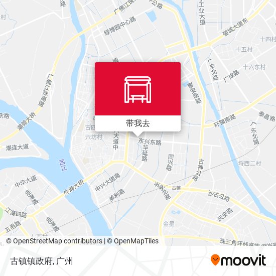 古镇镇政府地图