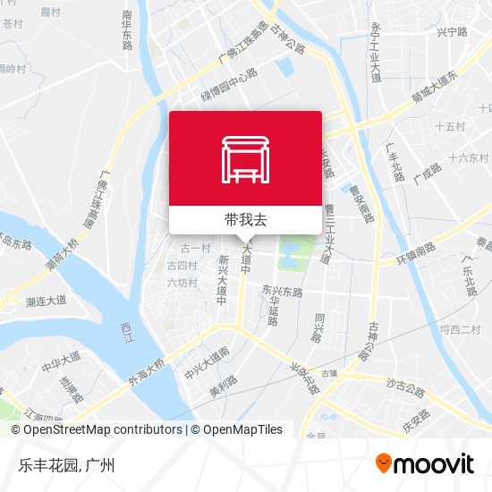 乐丰花园地图