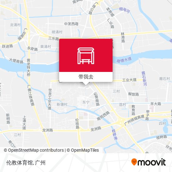 伦教体育馆地图