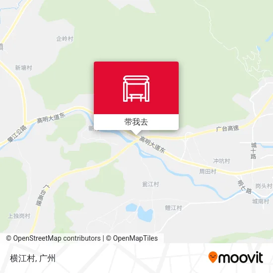 横江村地图
