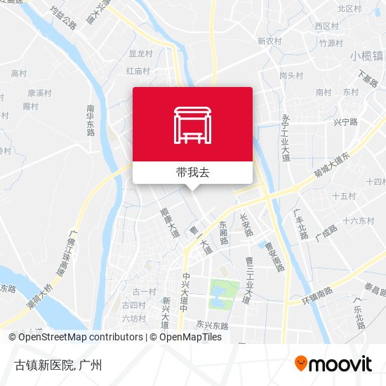 古镇新医院地图