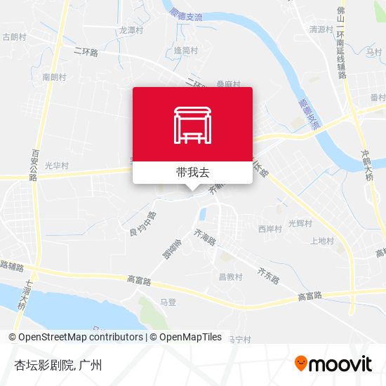 杏坛影剧院地图