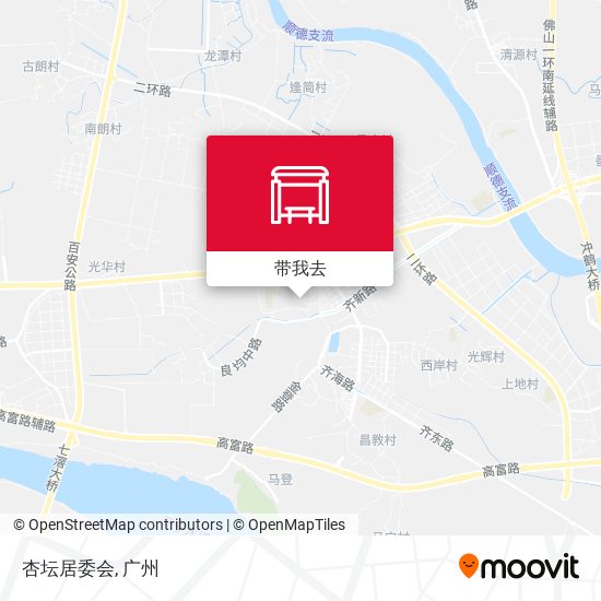 杏坛居委会地图