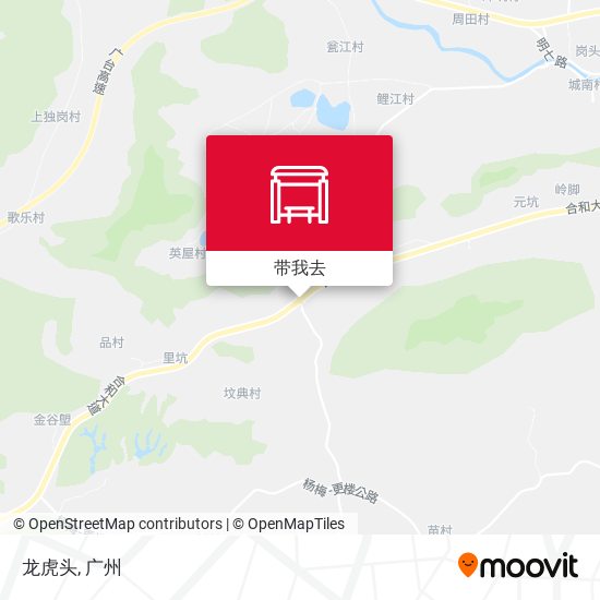 龙虎头地图