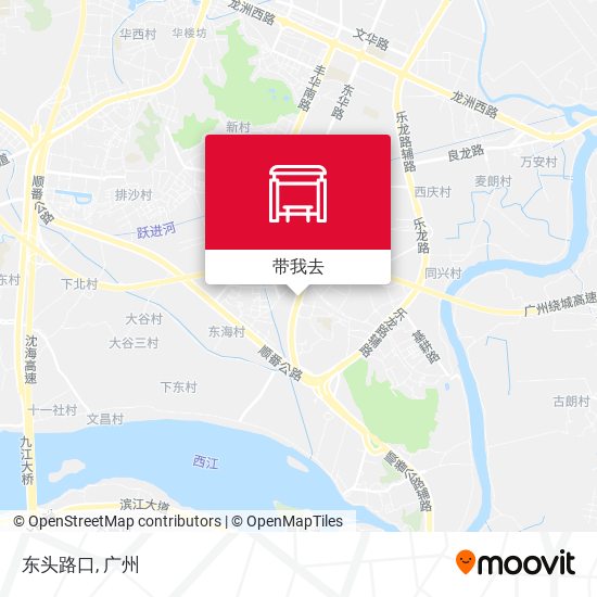 东头路口地图