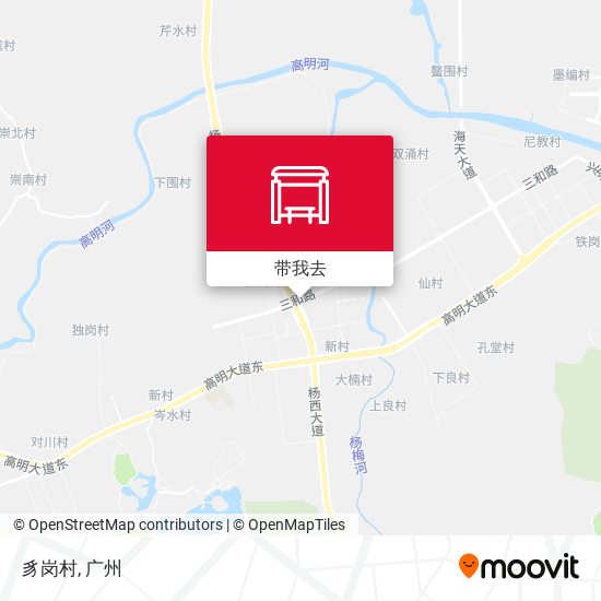 豸岗村地图