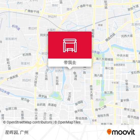 星晖园地图