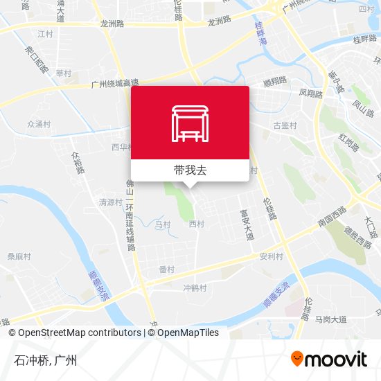 石冲桥地图