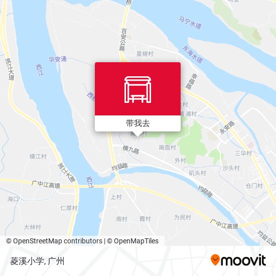 菱溪小学地图