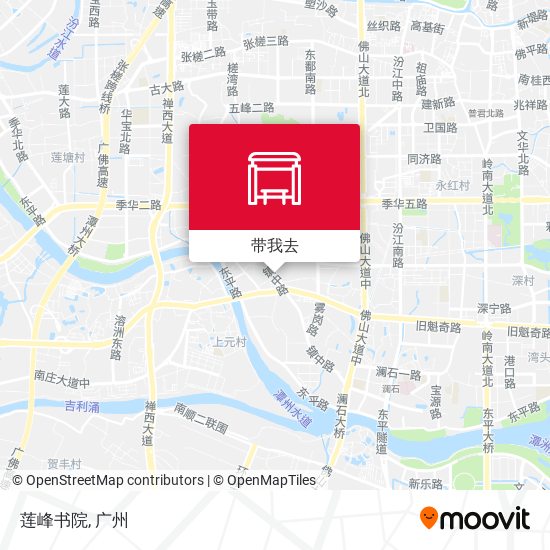 莲峰书院地图