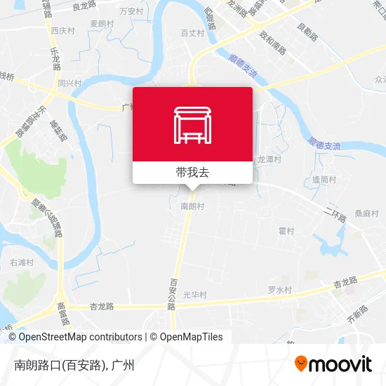 南朗路口(百安路)地图