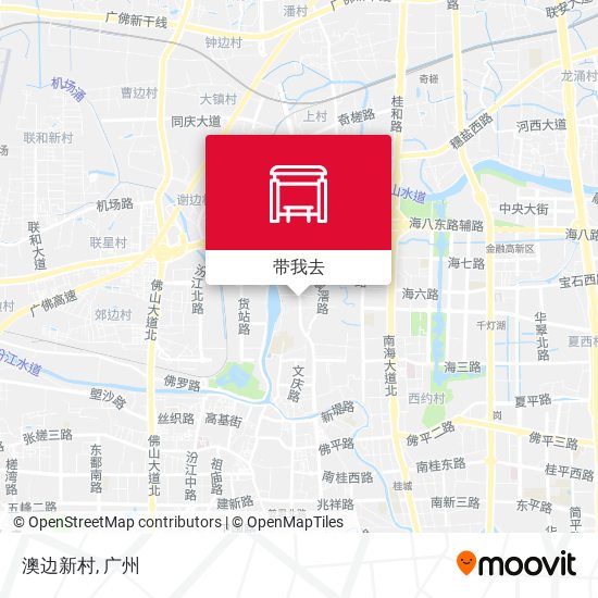 澳边新村地图