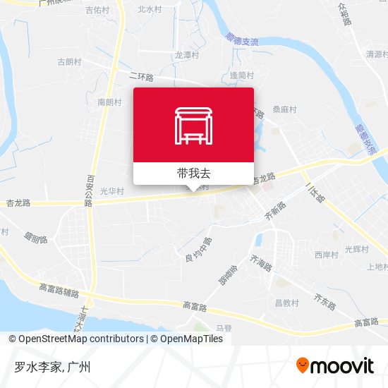 罗水李家地图