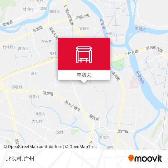 北头村地图