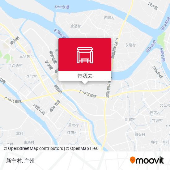 新宁村地图