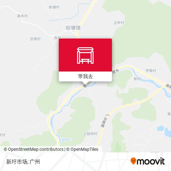 新圩市场地图