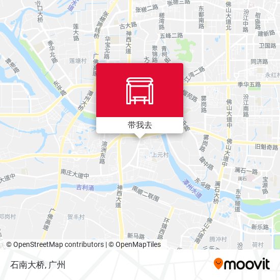 石南大桥地图