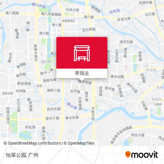 怡翠公园地图