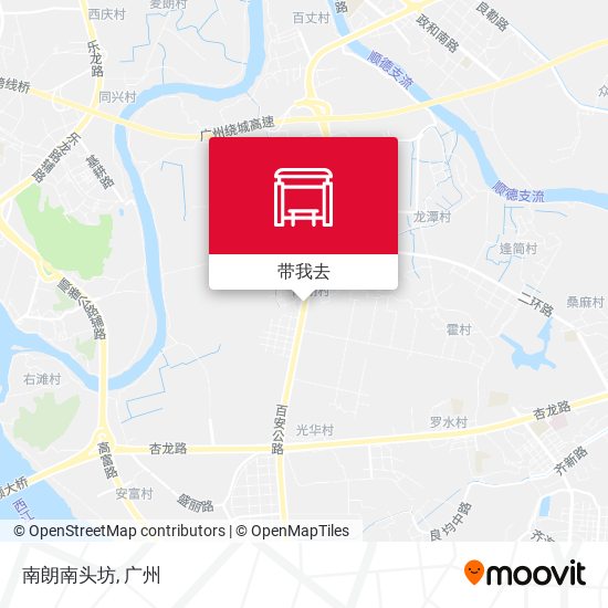 南朗南头坊地图