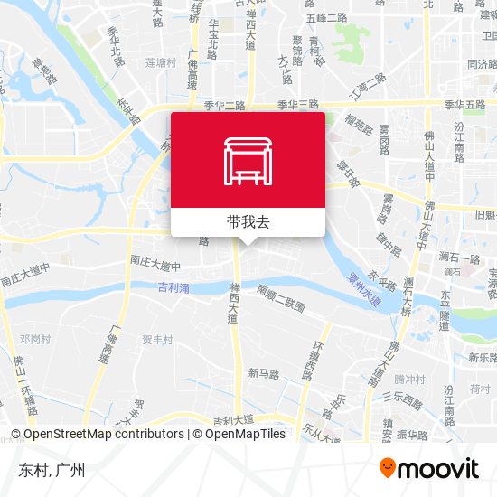东村地图