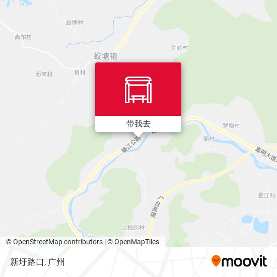 新圩路口地图