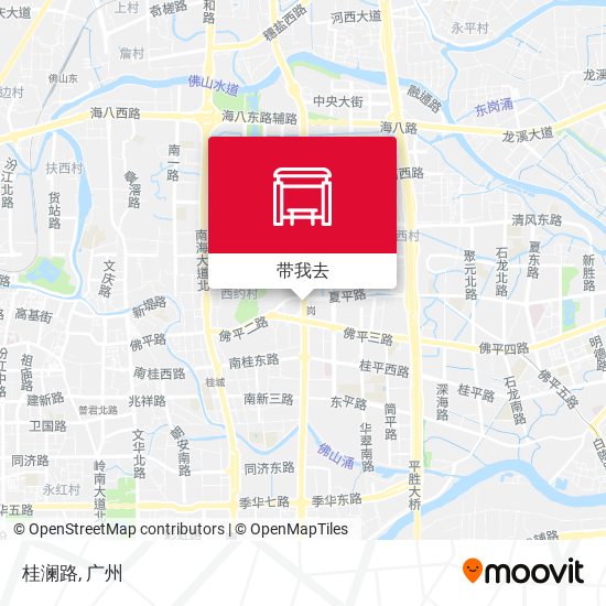 桂澜路地图