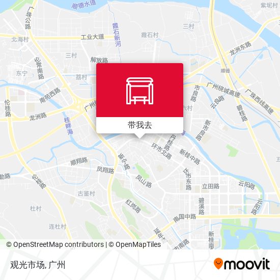 观光市场地图