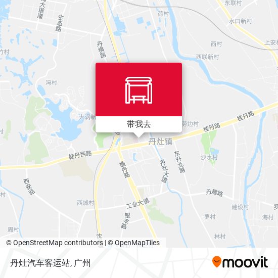 丹灶汽车客运站地图