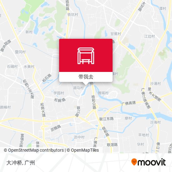 大冲桥地图