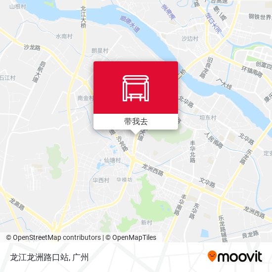 龙江龙洲路口站地图