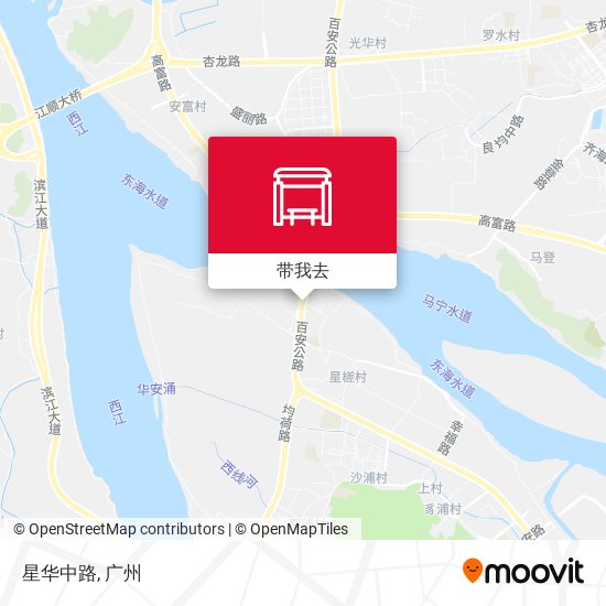 星华中路地图