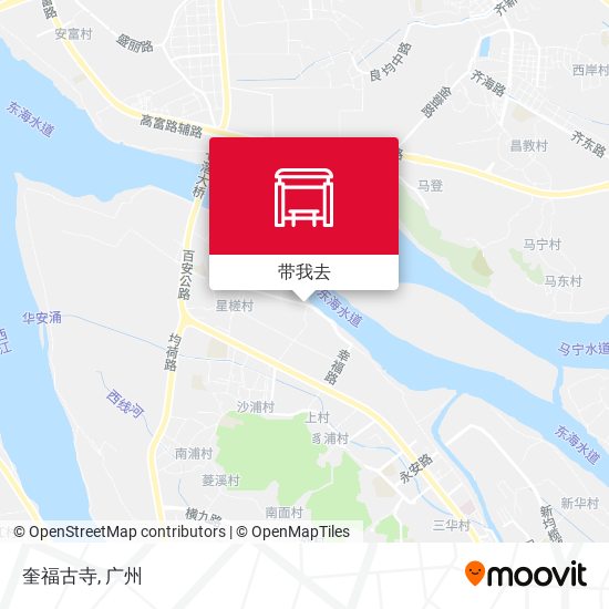 奎福古寺地图