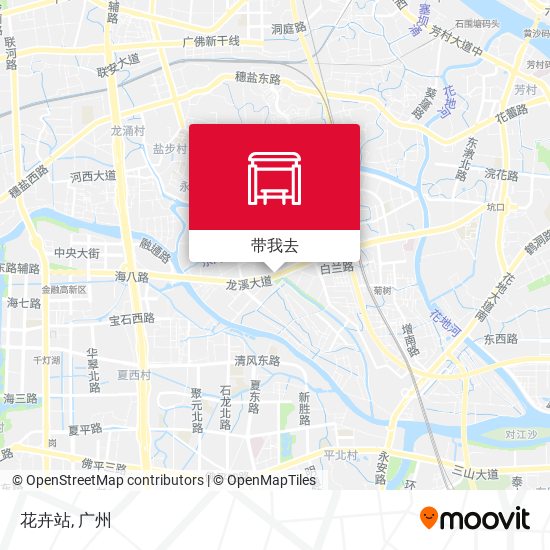 花卉站地图