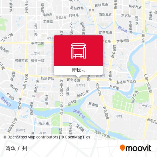 湾华地图