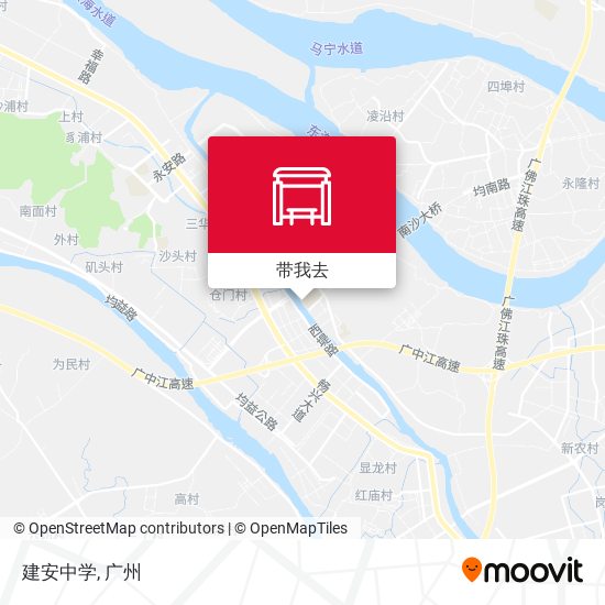 建安中学地图