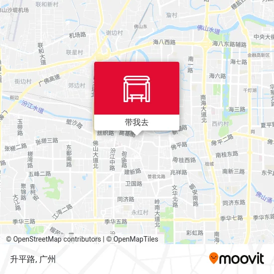 升平路地图