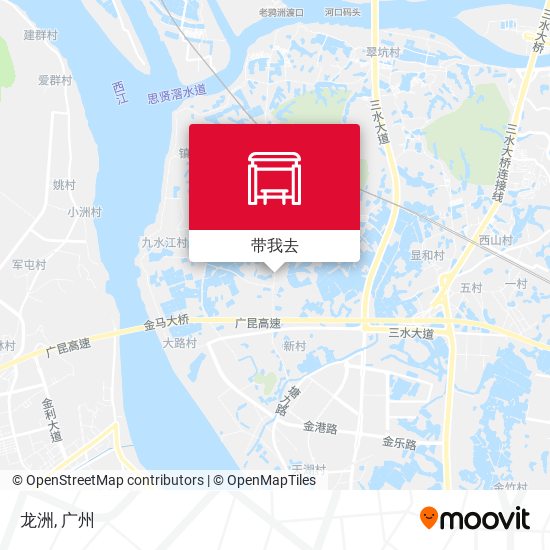 龙洲地图