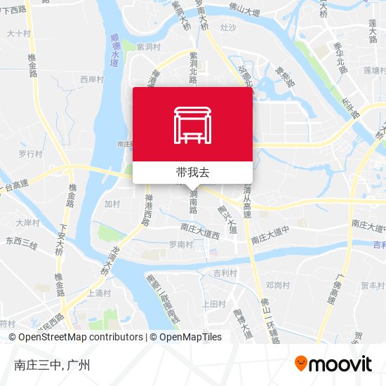 南庄三中地图