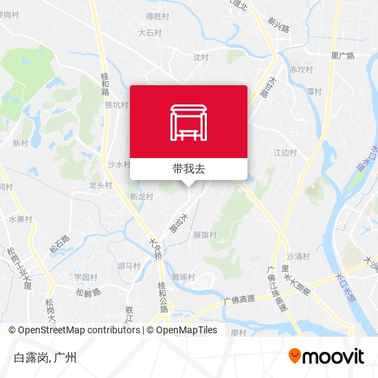 白露岗地图