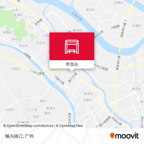 畅兴路口地图