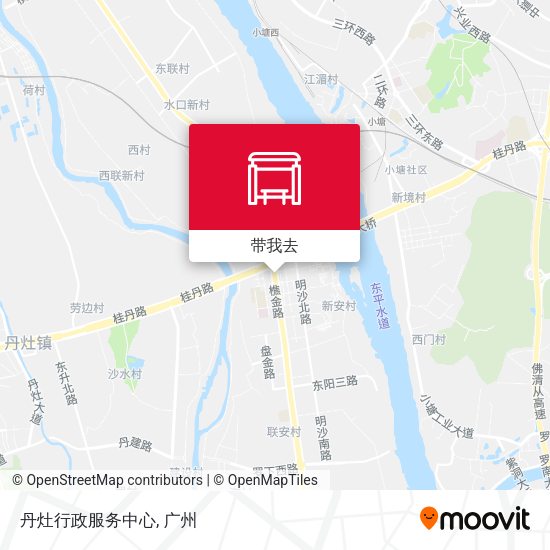 丹灶行政服务中心地图