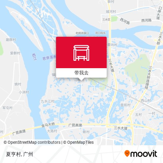 夏亨村地图