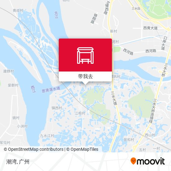 潮湾地图