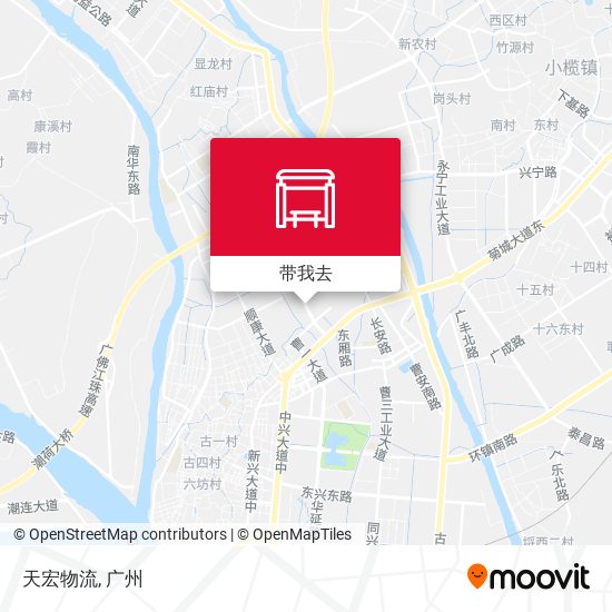 天宏物流地图