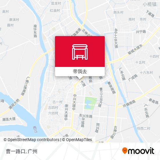 曹一路口地图